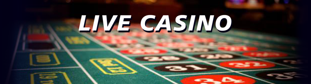 live casino banner